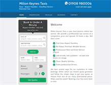 Tablet Screenshot of miltonkeynes-taxis.co.uk